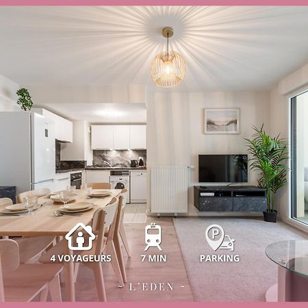 L'Eden - T2 Neuf Avec Loggia Et Parking Prive - Proche Rer A & Disneyland Chessy  Eksteriør billede