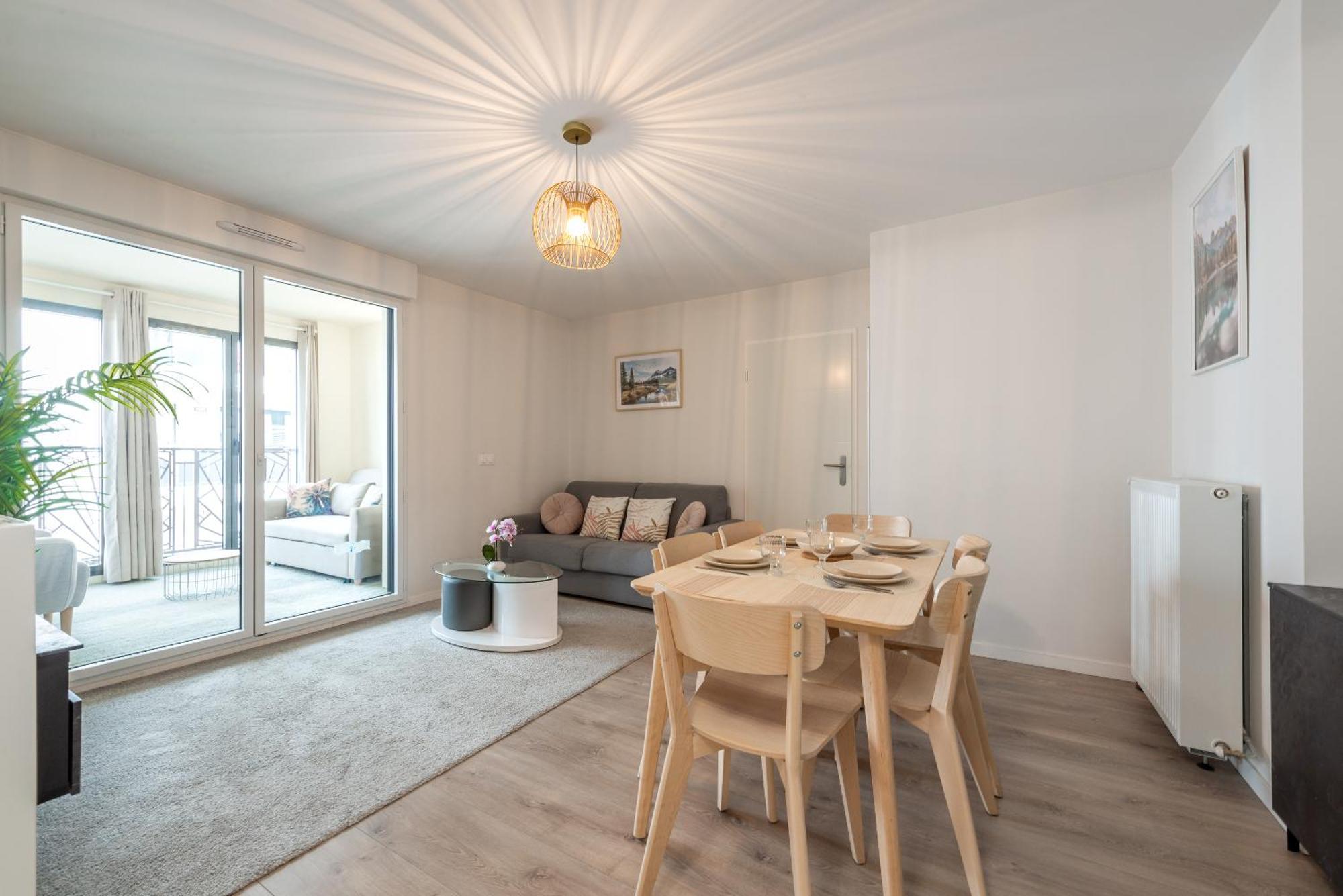 L'Eden - T2 Neuf Avec Loggia Et Parking Prive - Proche Rer A & Disneyland Chessy  Eksteriør billede